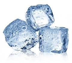 Лед в кубиках